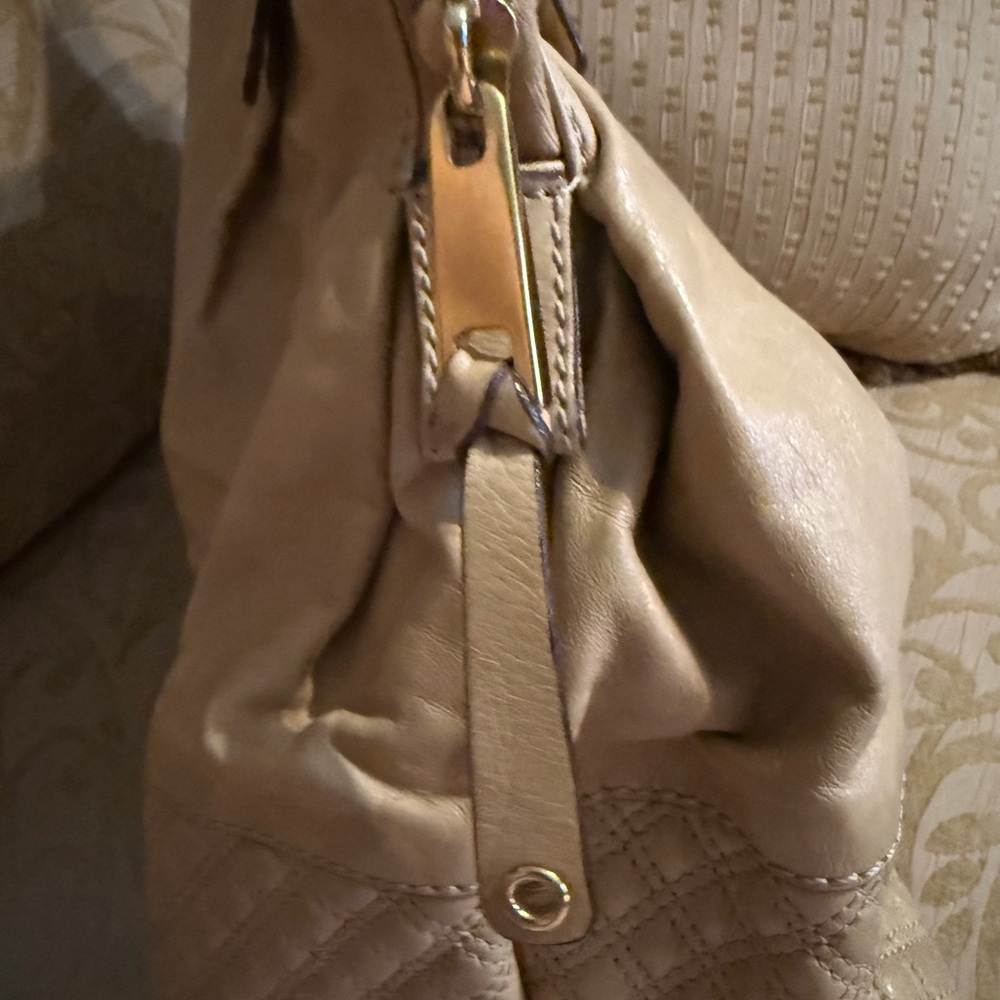 Marc Jacobs Stam bag in quilted beige leather preowned - Picture 7 of 16